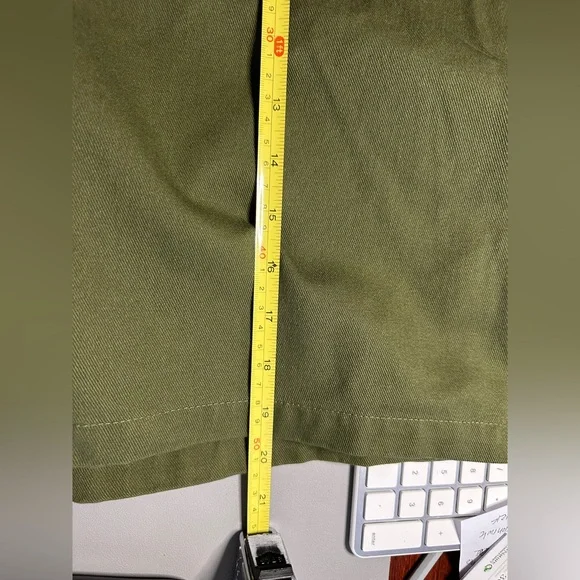 VTG Boy Scouts of America Uniform Pants  Green Cargo Shorts BSA - Picture 7 of 10